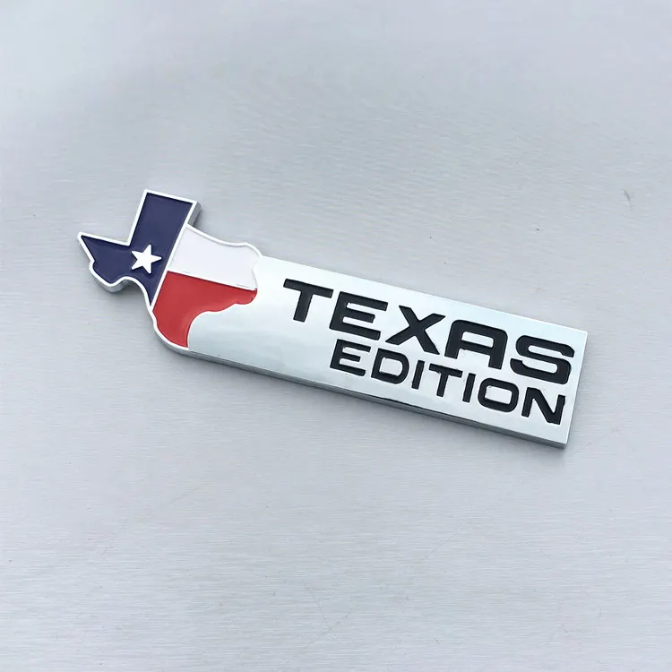 Custom 3D ABS MASON TEXAS EDITION Emblem Badge for Universal Cars Motorcycle Decorative Accessories Lone Star Car Styling