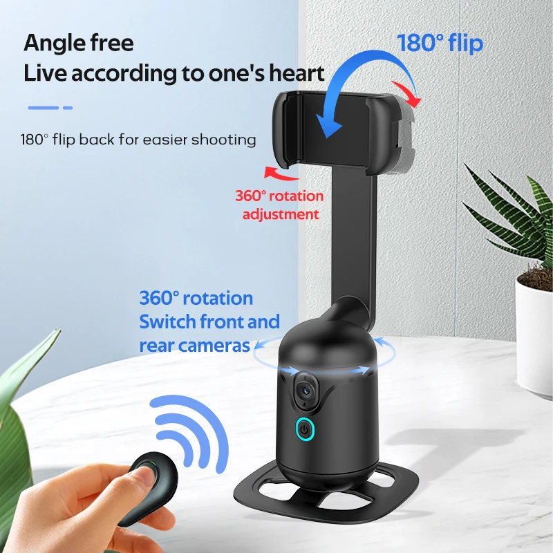 Treppiede Per Smartphone Automatico Volto Rilevamento Treppiede - Foto 2