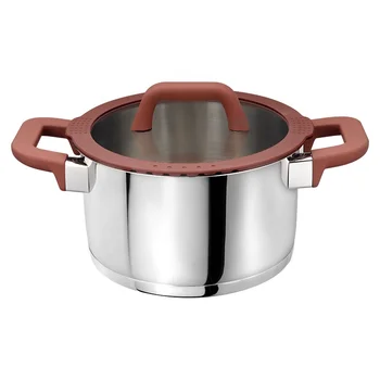 Manufacturer Europe kitchenware cook wares non stick cookware stainless steel kitchen cooking pot