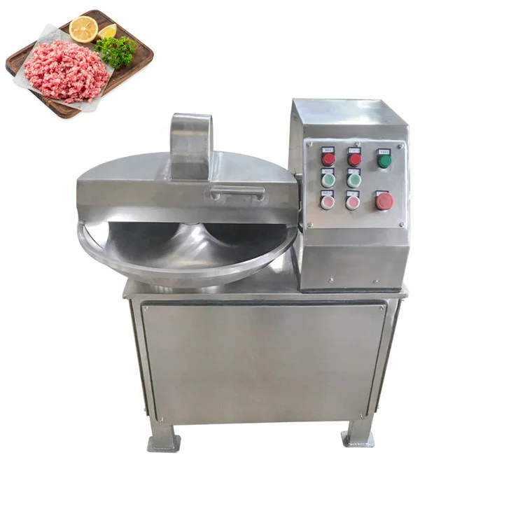 20L Sausage Meat Bowl Cutter High Quality Bowl Cutter 3 Blades Meat Bowl Chopper