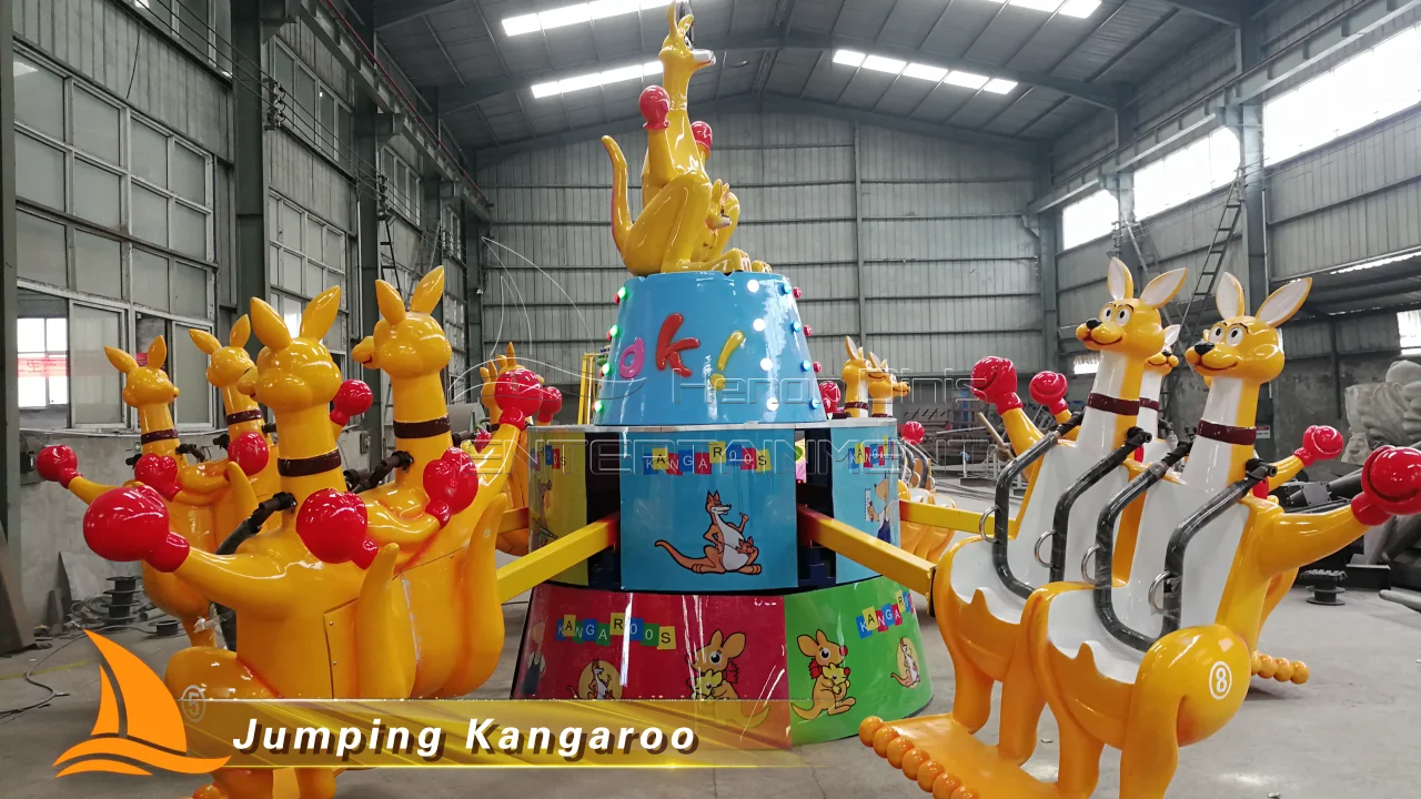 Cheap Fairground Amusement Park Jumping Machaine Outdoor Kangaroo