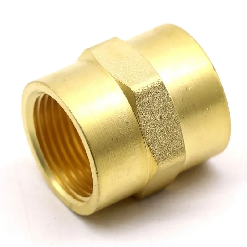 Plumber System Brass Water Threaded Pipe Fittings Female Non-swivel ...