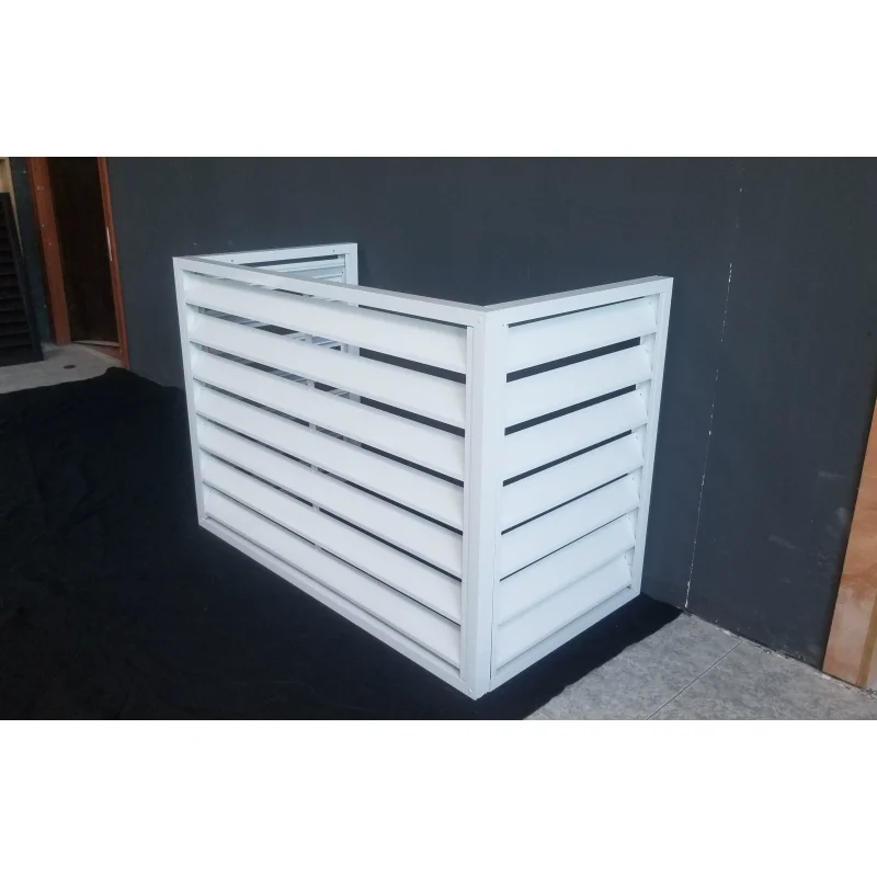 Security Louver Circular Aluminum Shutter Round Blind Window Aluminum Windows Louvre Shutter Louvers Aluminium windows