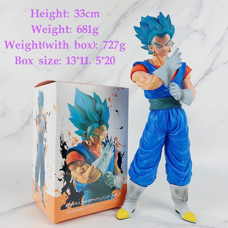 Character Anime Figure Gogeta Vegeta Saiyan Figures Toys Decoration Figurine Dragon Balls Action 7168