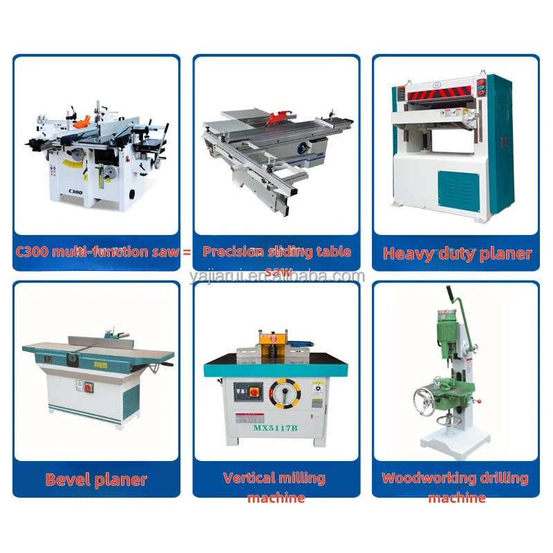 Cheap C400 Multipurpose Universal Combined Woodworking Machine Combined ...
