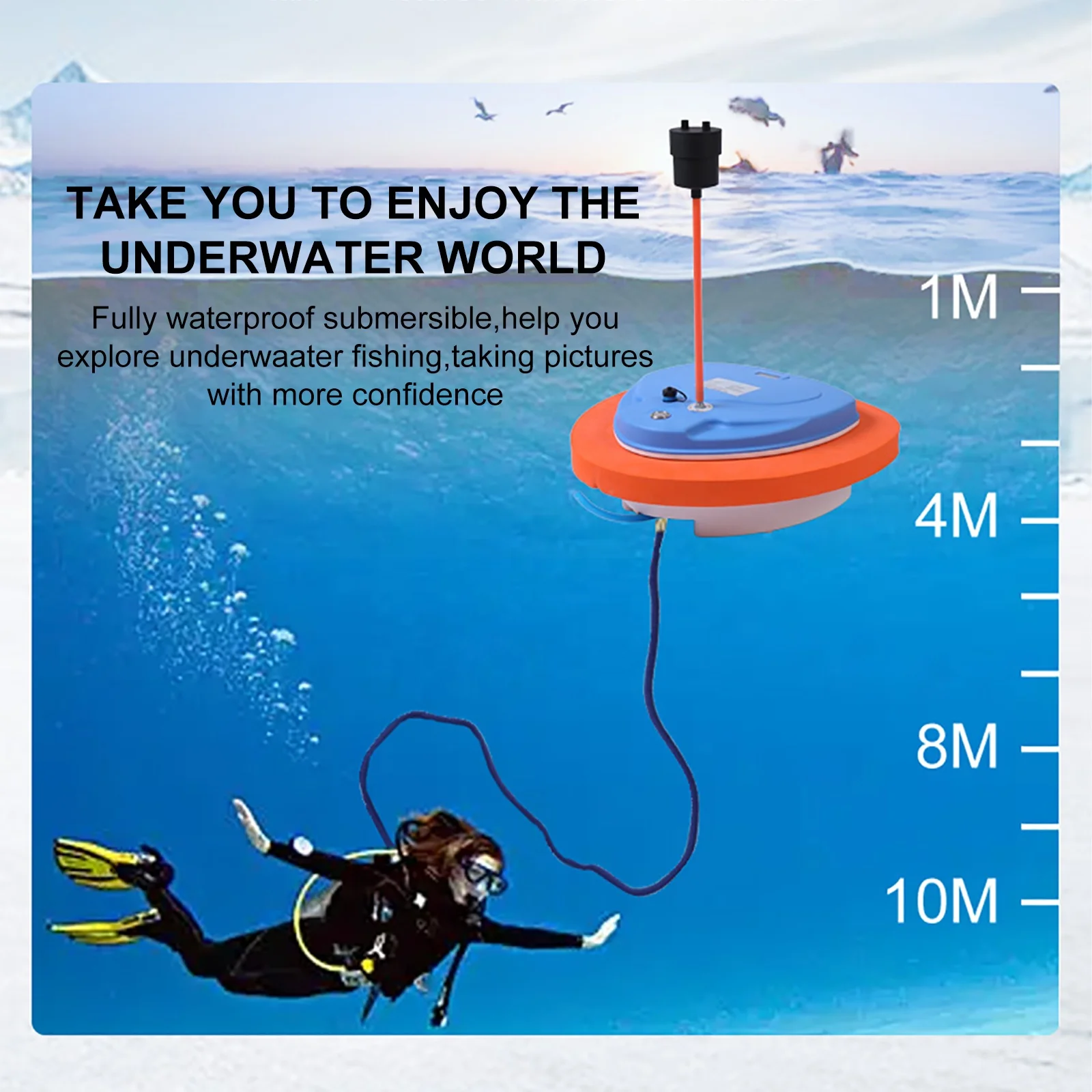 TUXING Z270 Tankless Breather - 3.5hours Underwater Diving