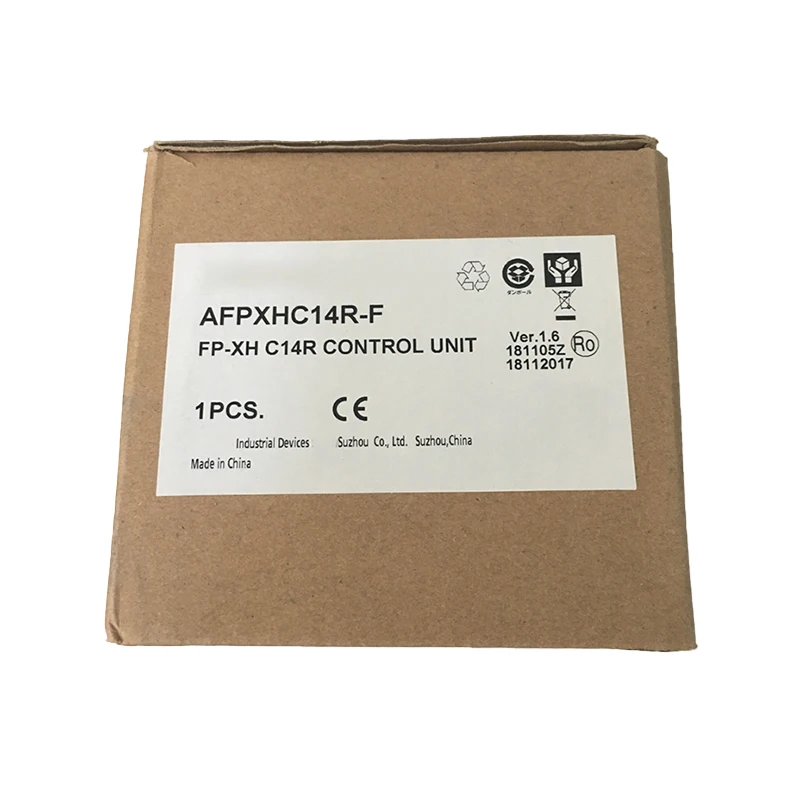 New Original FP‑XH C14R PLC Controller, FP‑XH SeriesUsed for logic control, sequence operation and signal control in small‑scale industrial automation systems. It features stable operation, reliable output and strong anti‑interference performance.