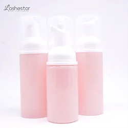 50 мл в виде розовых бутылочек, ненатуральные Искусственные Пены, оптовая продажа ресниц для наращивания шампунь масло бесплатная поставка фабрики