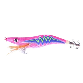 12g 14g Shrimp Jigging Fishing Lure Hard Plastic Squid Jig Saltwater Sinking Squid Jig – Metal Jig – view 3