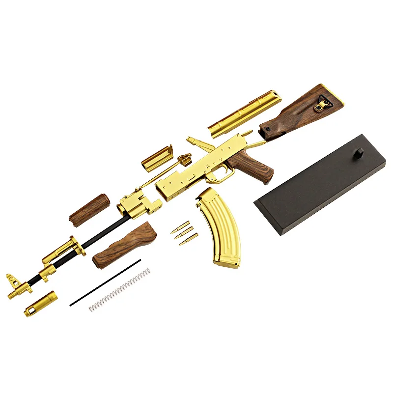 1:3 AK47 Toy Gun - Metal Model for Military Enthusiasts
