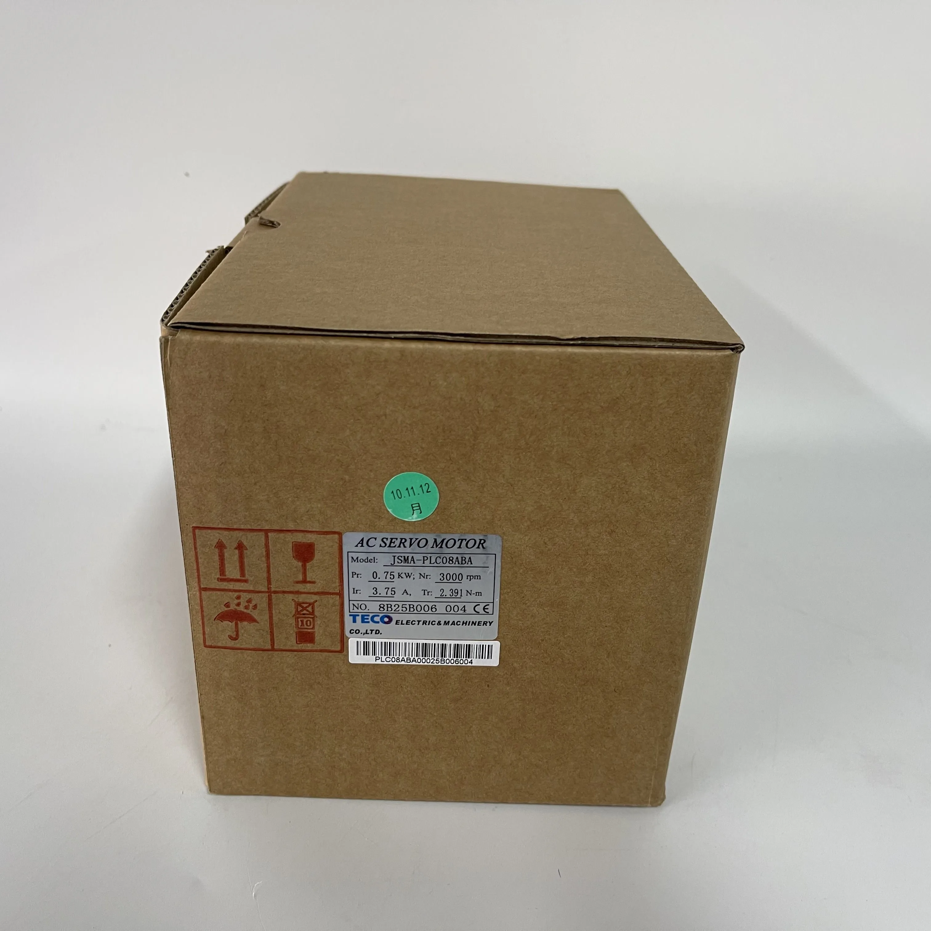 TECO AC Servo Motor JSMA-PLC08ABA