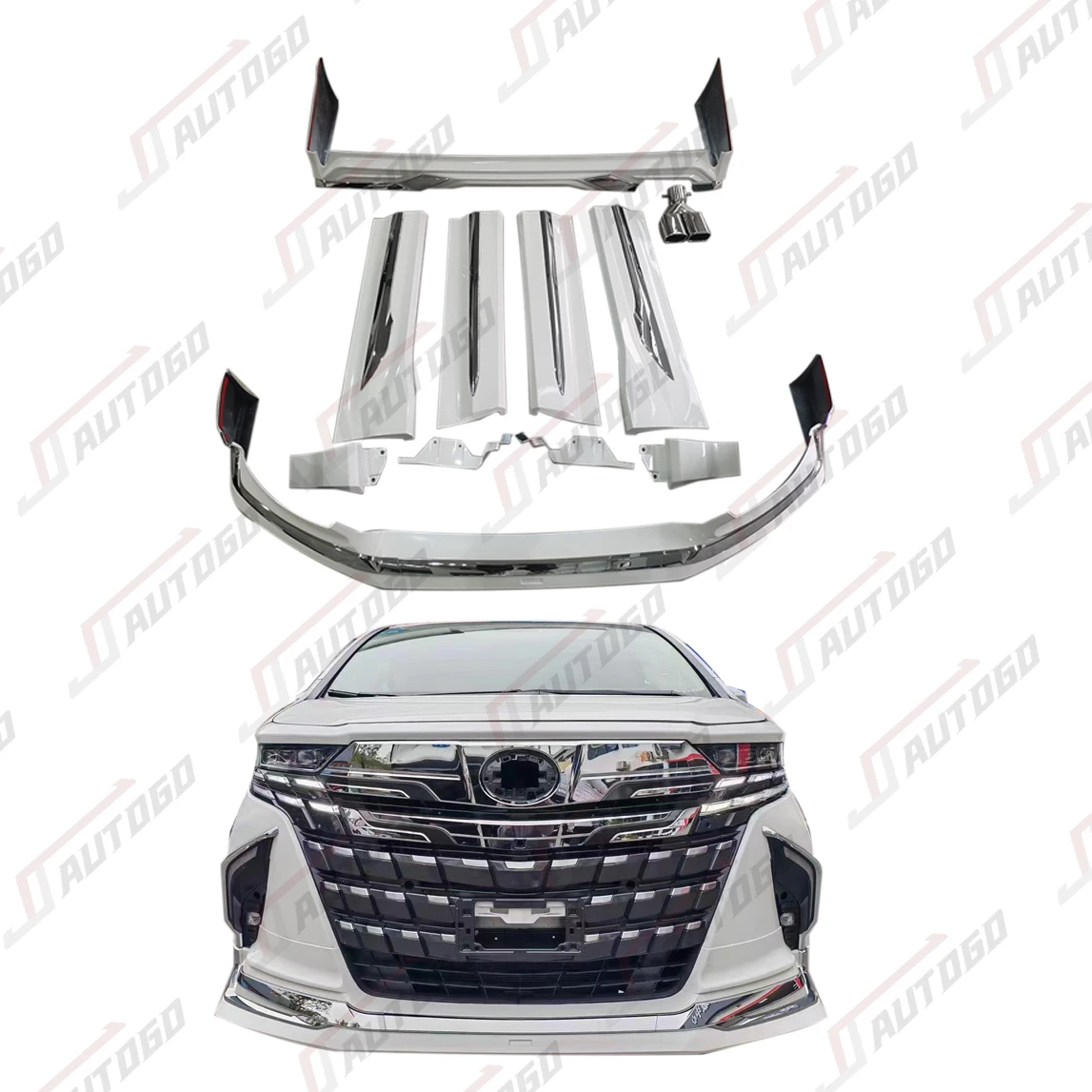 Newest Modellista Small Kit for Toyota Alphard 40 Series Anh40