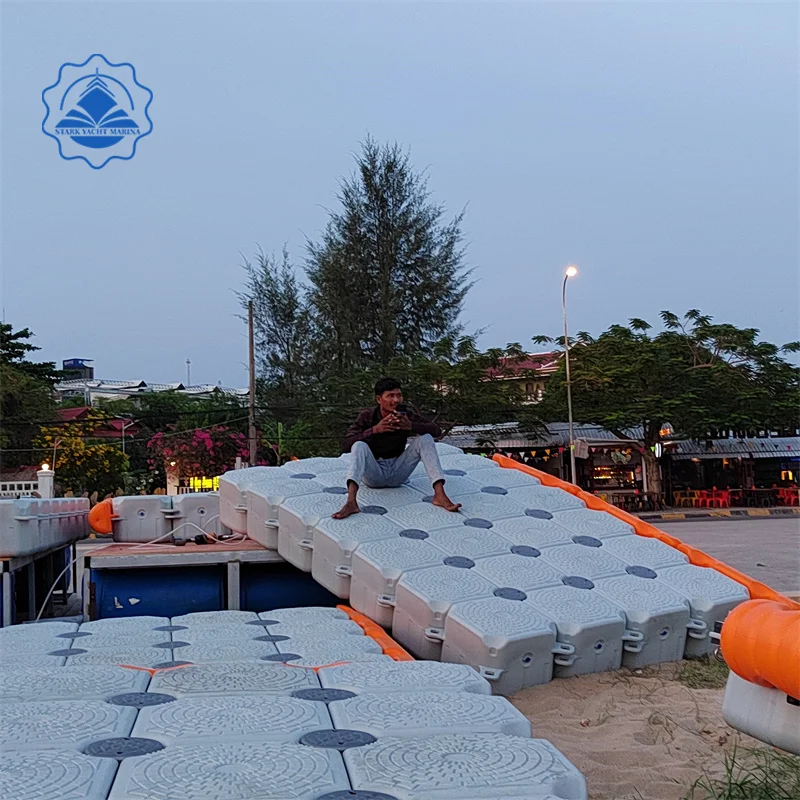 Cheap Hdpe Plastic Modular Pontoon Floating Boat Dock Floating Dock Floating Cube Pier