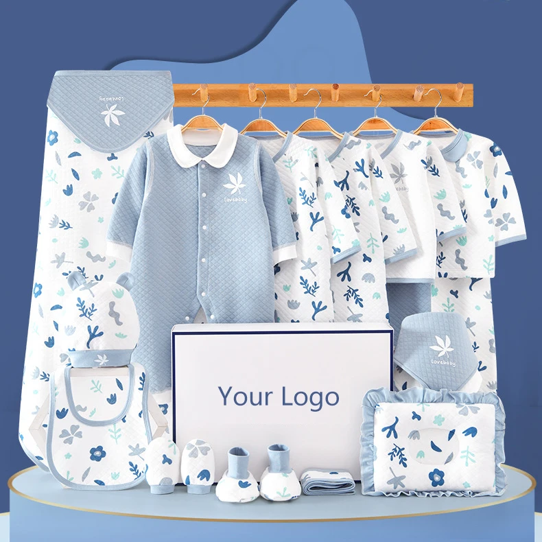 2023 New Support Labeling Baby Clothing Sets Newborn Packaging Gift Box