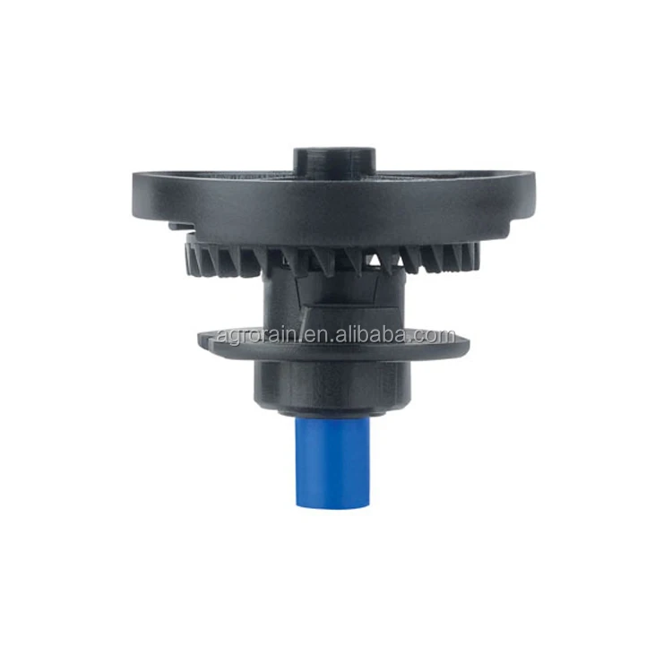 Dual Nozzle Rotating Irrigation Sprinkler Plastic Double Nozzle Watering Tool for Agriculture & Garden Irrigation System