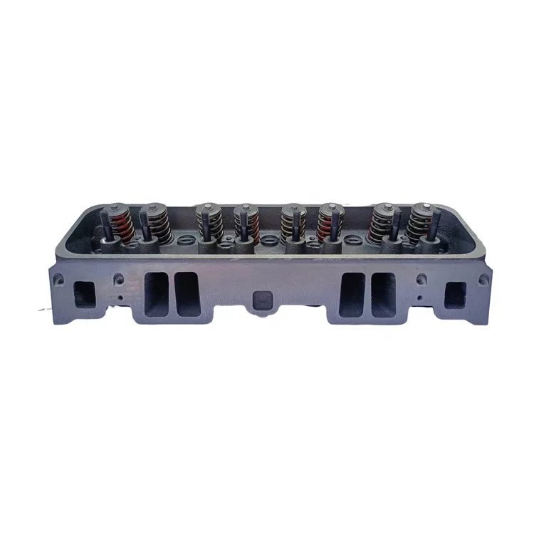 Полная Головка блока цилиндров в сборе SBC GM350 двигатель SBF GM V8 12558060 для Chevrolet Chevy 350