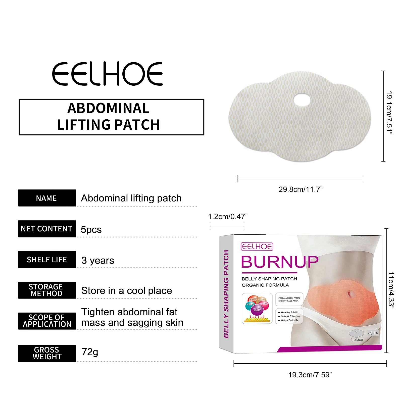 Abdominal Lifting Sticker Lifting Loose Skin Tightening Belly Shaping