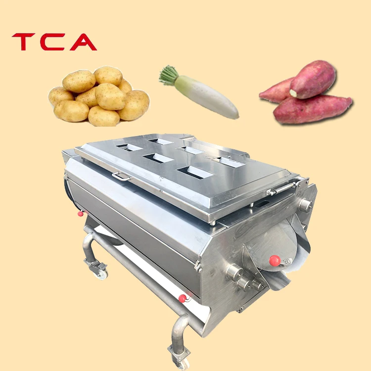 Fully Automatic Potato Peeling Machine