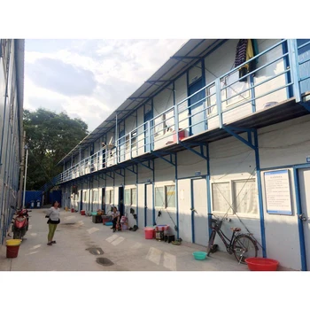CHINA NEW OUTDOOR MOBILE REFUGEE HOUSING TWO LAYER EXPORT PREFAB HOUSE CHEAP PREFAB HOMES PREFAB K HOUSE
