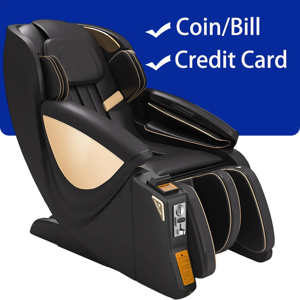2024 Philippine Full Body Vending Massage Chair Business with Payment  System Money Insert Massage Chair Coin
