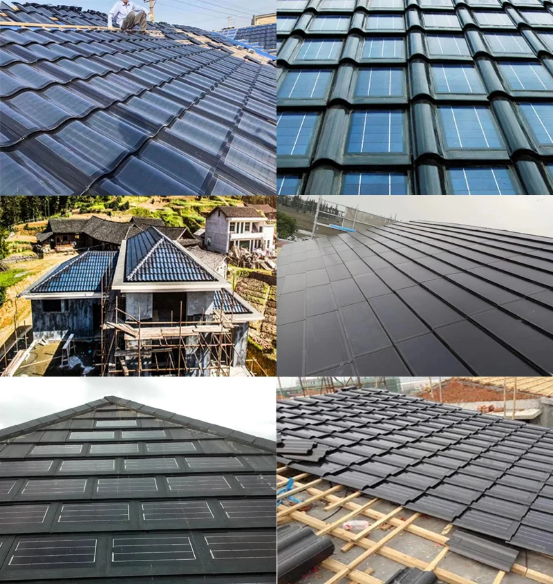 Bipv Solar Panel Roof Tiles Chinese Products Building Roofing With ...