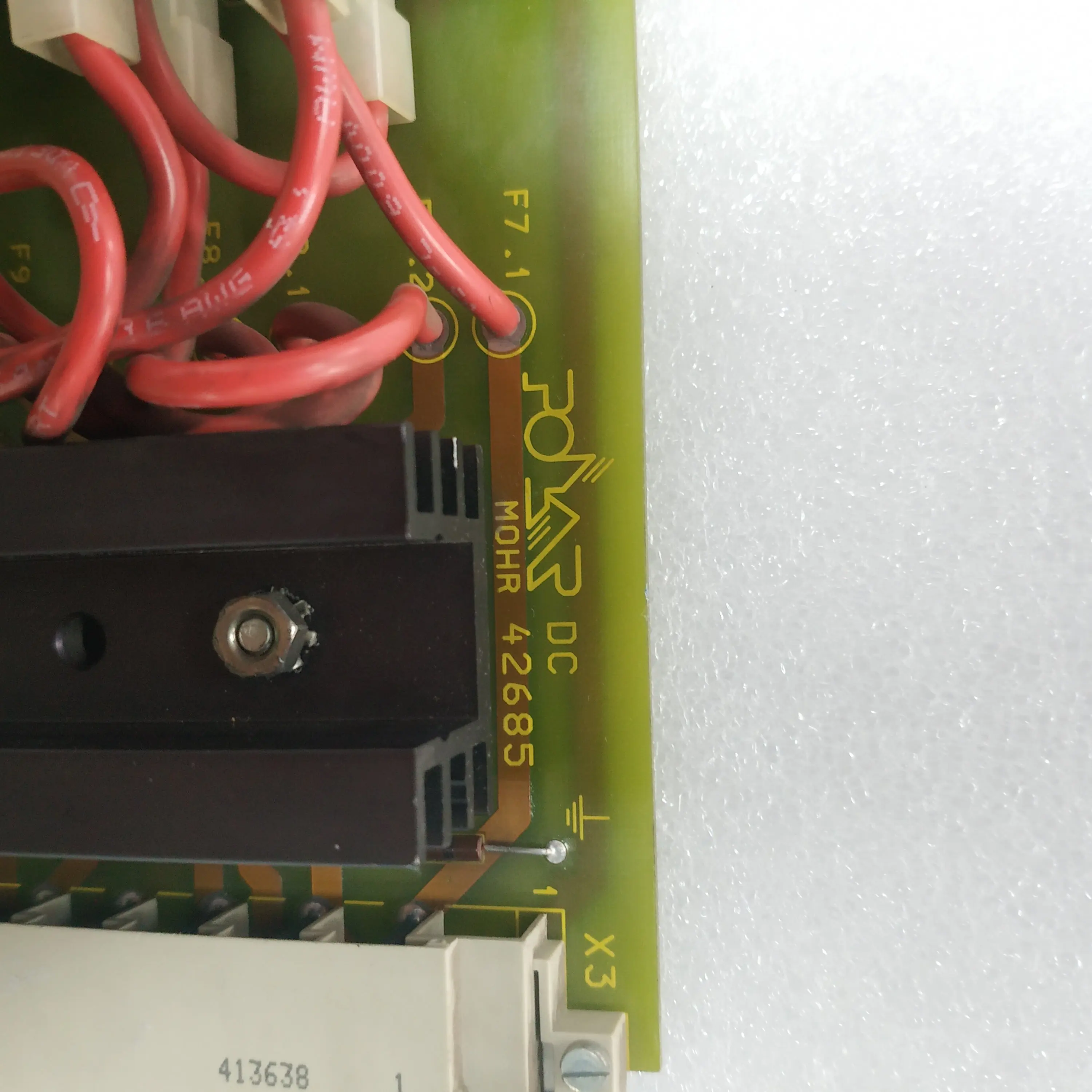 Original Guillotine Cutter for Polar DC 42685 Control Card