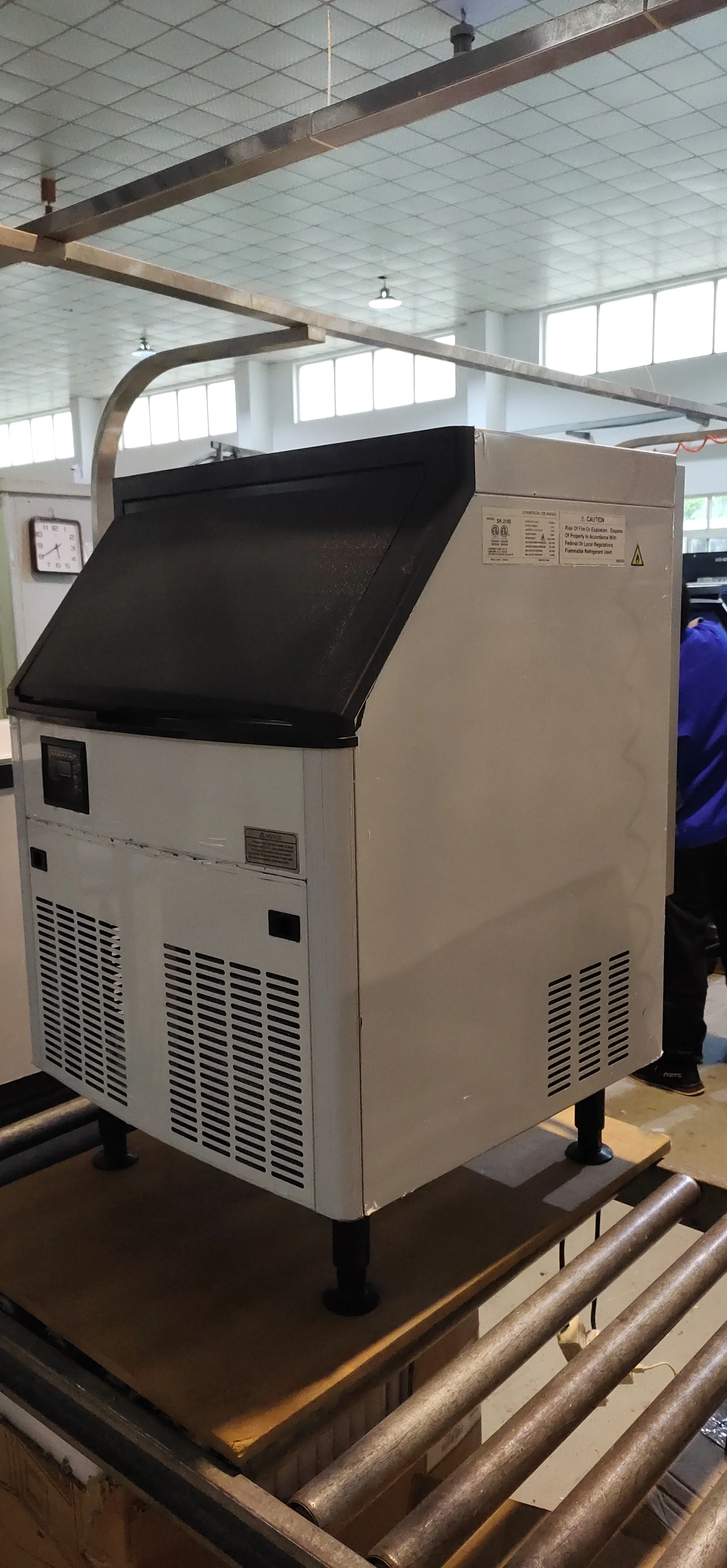 Dry Ice Making Machine Factory 127kg/24h Tube Ice Machine Mquina De Hielo for American Canada