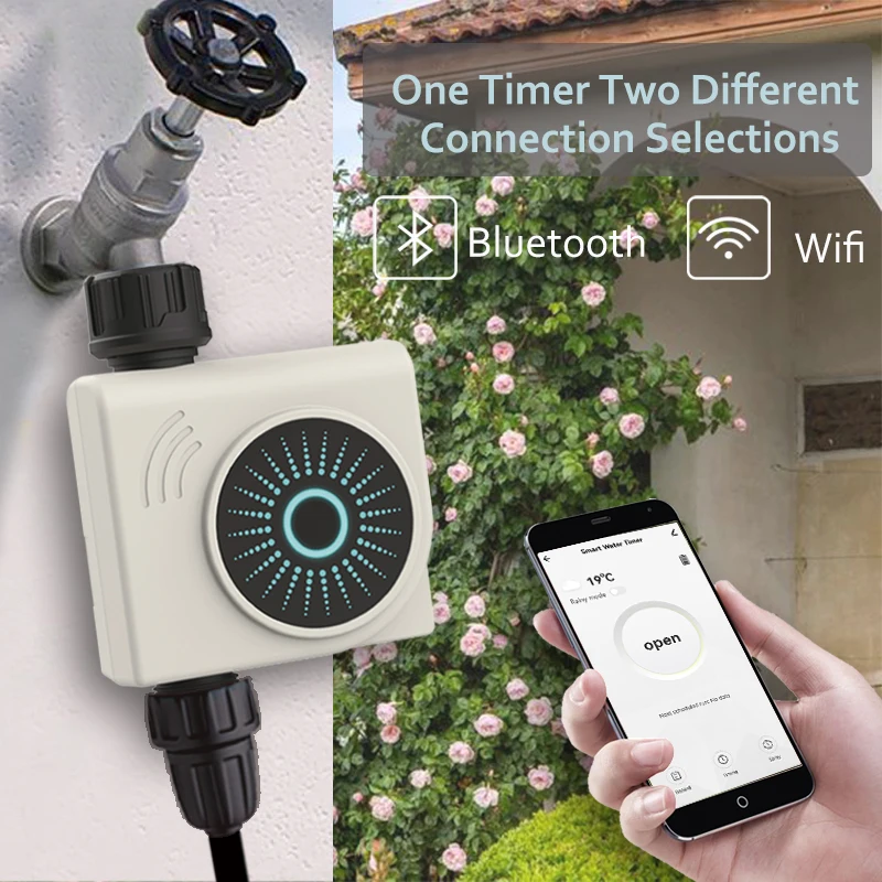 Digital Wifi Water Timer Smart Sprinkler For Outdoor Garden Wireless