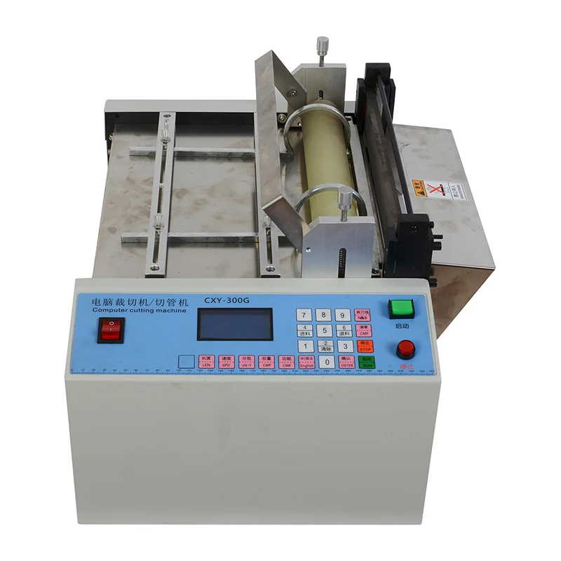 Automatic PVC PET Film Nonwoven Cloth Paper Fabric Label Cutting Cutter Plastic Roll Machine to