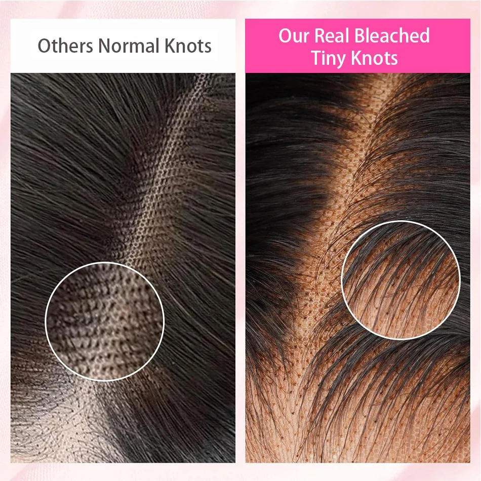 Peruca curta de cabelo humano com renda frontal, cacheada, solta, profunda, pré-arrancada, transparente, hd, onda d'água, frontal, para mulheres_voghion.com