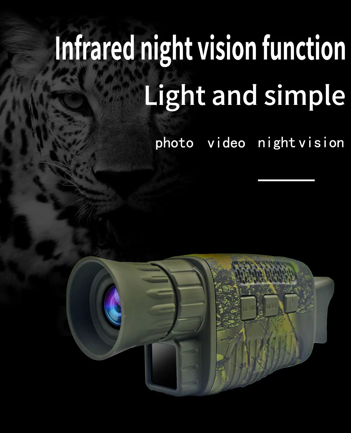 Factory Wholesales 4G Hunting Thermal Monocular Trial Camera For Night Hunting
