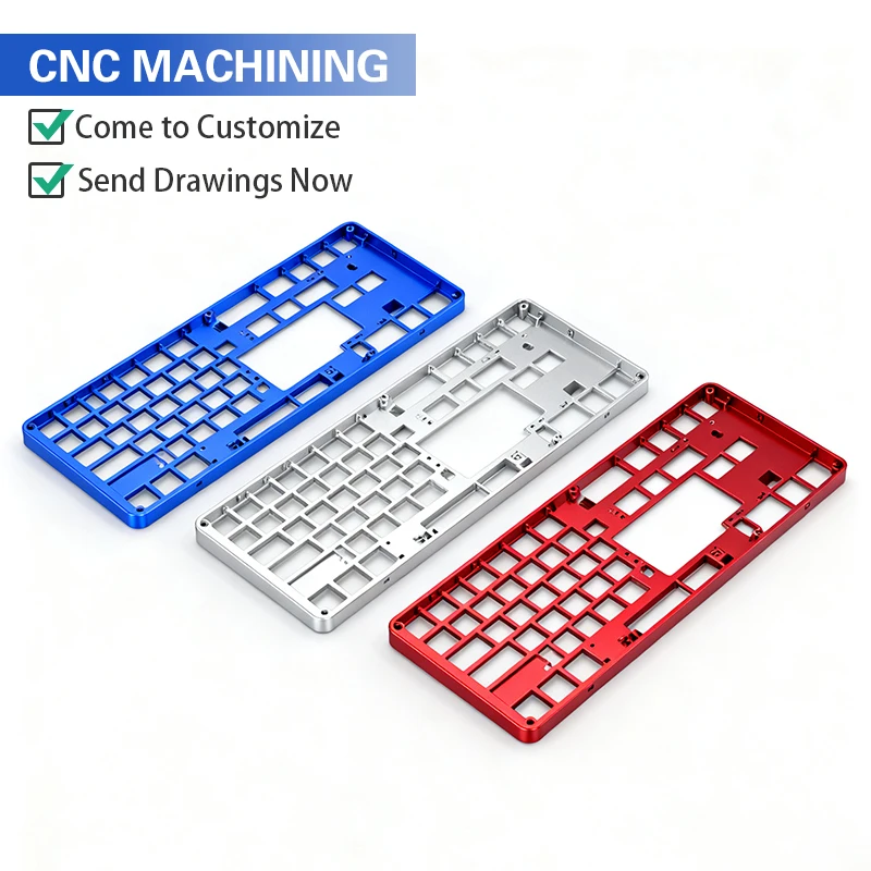 CNC Custom Machining Parts Precision Programming Processing Service CNC Manufacturing Gaming Mechanical Keyboard Cnc