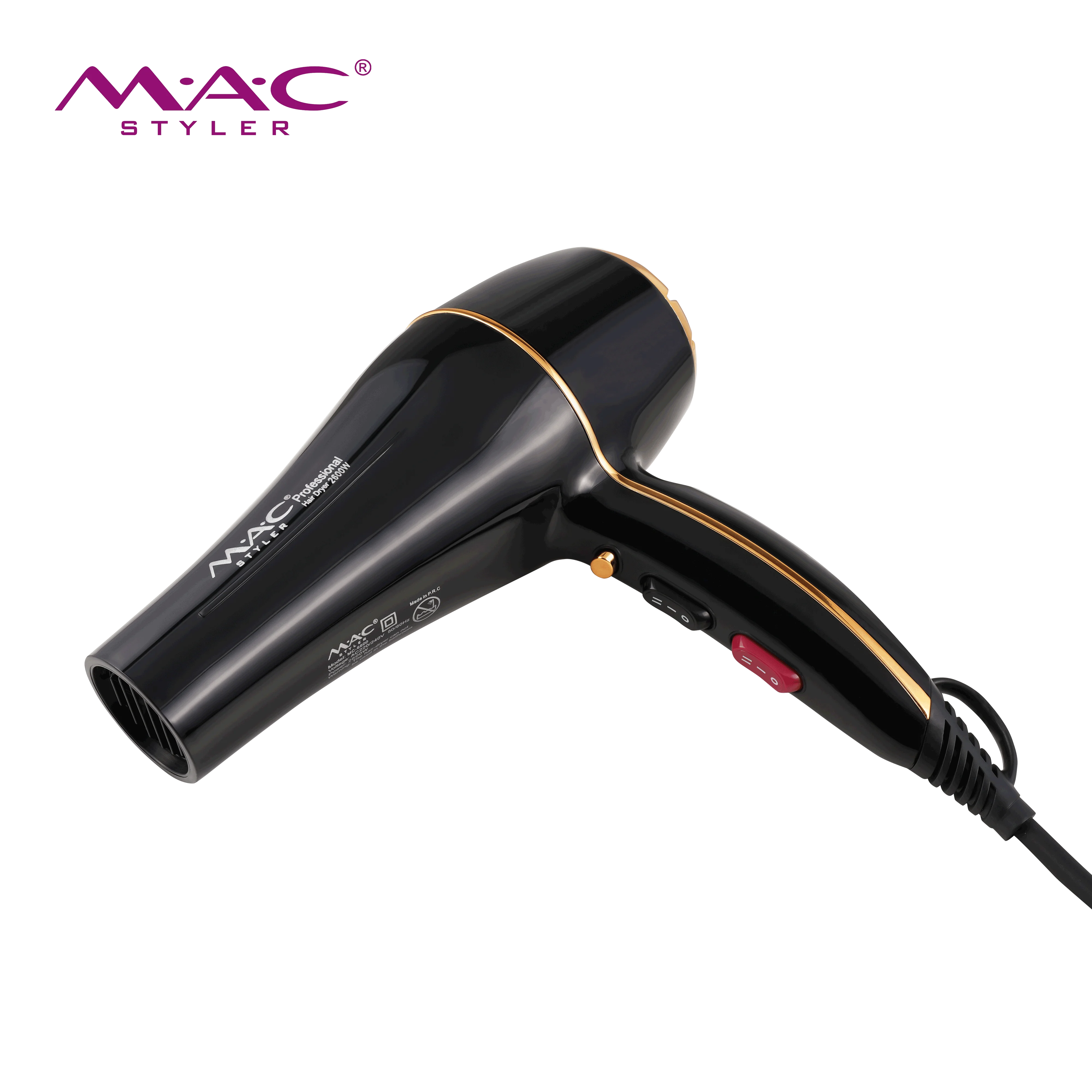 High Quality Professional Hair Dryer 2600W Powerful Factory Price Wholesale  Custom Hair Dryer