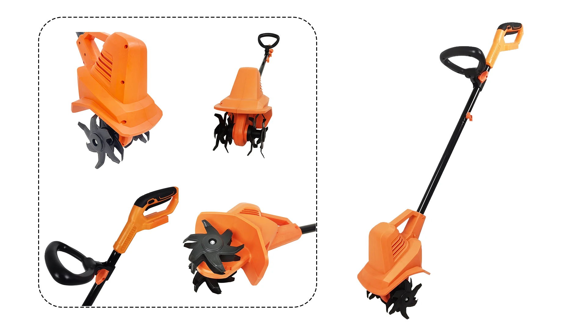 Vertak 18v Battery Operated Tillers Garden Cordless 190mm Working Width Power Mini Tiller Buy