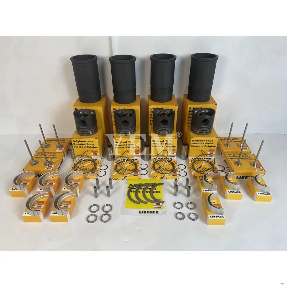 Rebuild Kit With Cylinder Valve Bearings Piston Rings Liner Fit for Liebherr R924