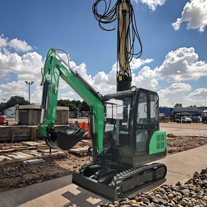 China Crawler Mini Excavators Micro Digger Mini 1.8 Ton Earth-moving Machinery 1.8 Ton Small Excavator