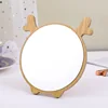 Deer-shaped makeup mirror