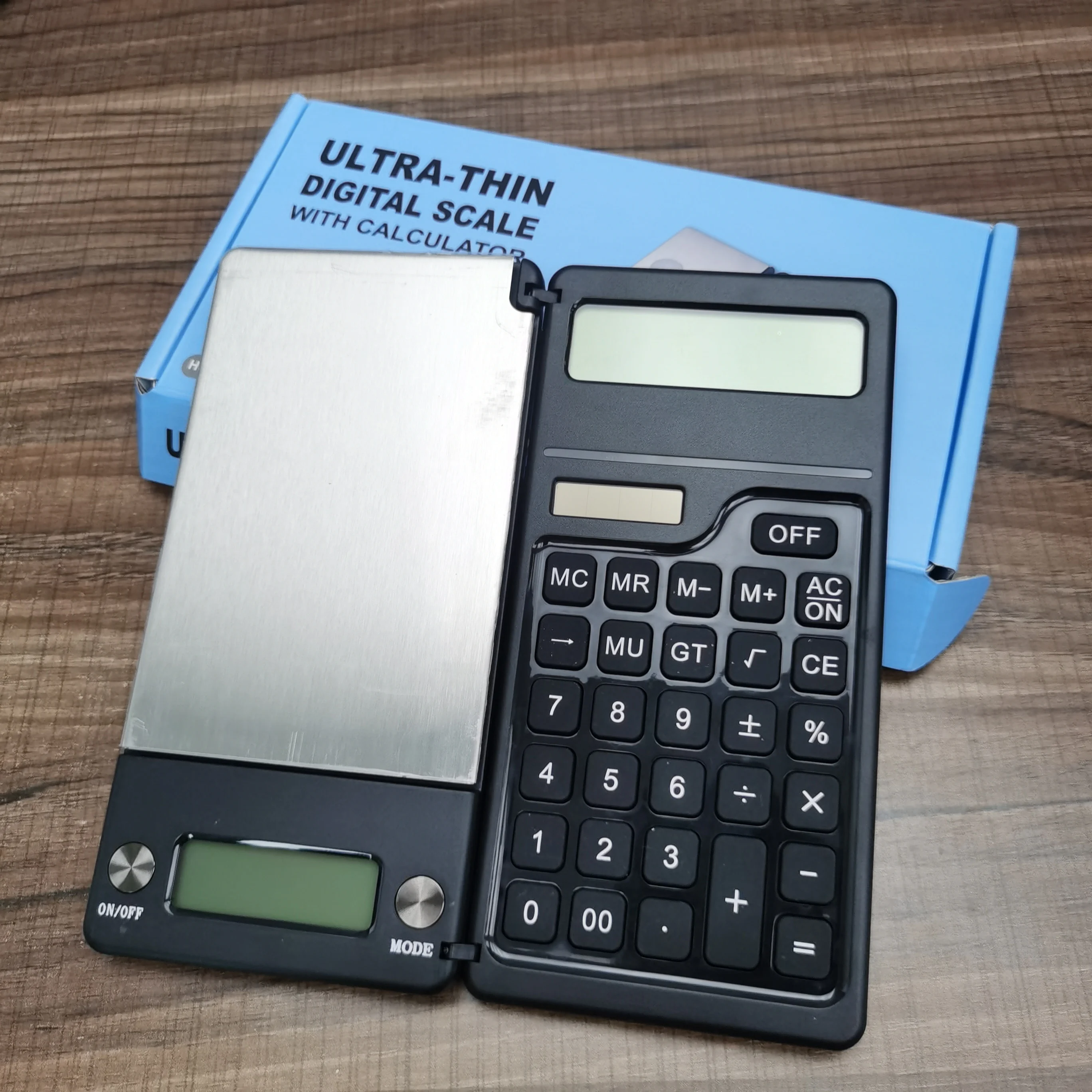 2024新款数字珠宝秤金色调口袋秤，带液晶显示1千克/0.1克计算器缩放托盘称重功能向上5千克