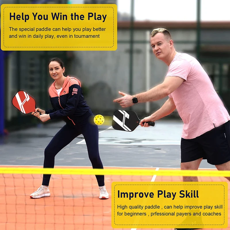 Toray T700 Carbon Fiber Pickleball Paddle With Cover,Meet Usapa Specs