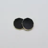 G7# Irregular Black druzy