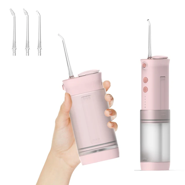 Wholesale Price Cordless Water Flosser Portable Oral Teeth Irrigator Rechargeable Dental Floss Tooth Cleaner