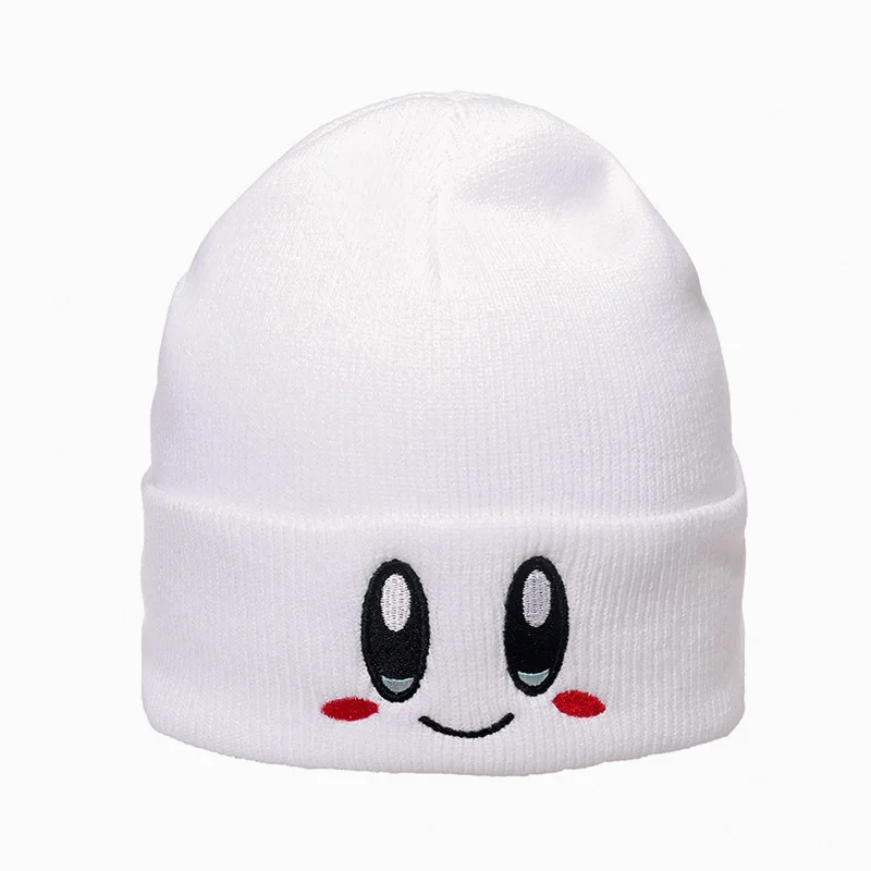 Gorro De Lana Con Bordado De Kirby Y Estrella Rosa Para Hombre Y  Mujer,Gorrito De Lana Con Bordado De Estrella Rosa,Informal,Para Otoño E  Invierno - Buy Kirby Beanie,De Kriby Sombrero,De Kirby Beanie