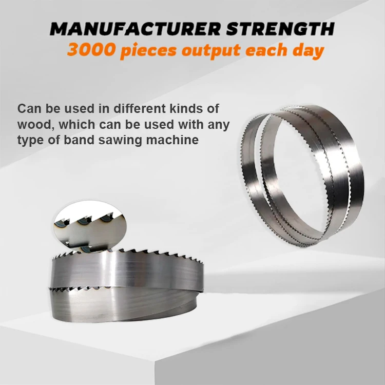 Multiple Use Industrial Tool 6k Circular Knife Welding Tct Alloy  Tipped Teeth Stellite Band Saw Blade for Hardwood Cutting