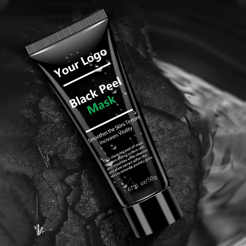Private Label 50g Diepe Reiniging Zwarte Facial-masker 100% Biologische Mee-eters Verwijderen - Zwarte Peel Peel Facial-masker,Mee-eters Verwijderen Product on Alibaba.com