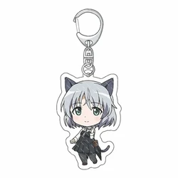 キーホルダー・アクリルキーホルダー STRIKE WITCHES RubberKeyAccessory set Strike Witches Keychain - Fashionable Anime Model Figure