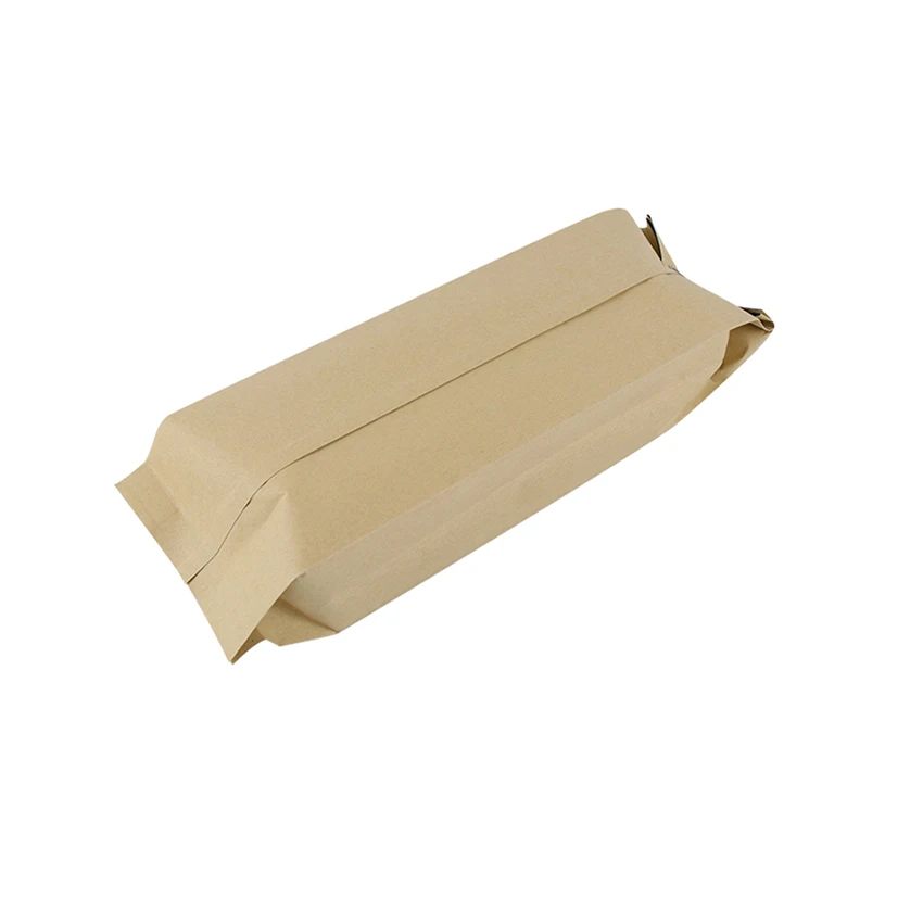 Zipper Packaging Ground Drip Tea Biodegradable Eco-Friendly Transparent Plastic Flat Bottom Coffee Bag