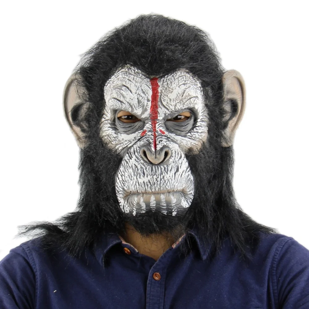 Adult mask Monkey mask Carnival mask Animal mask Masquerade mask Halloween mask Scary mask Gorilla mask