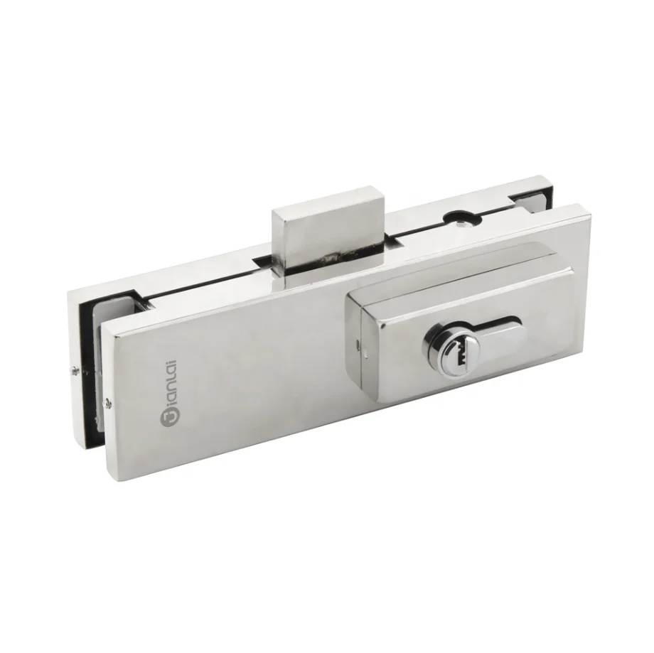 Patch Fitting Bottom Corner to Lock for 10-12mm/0.39-0.47in Thickness Frameless Glass Door