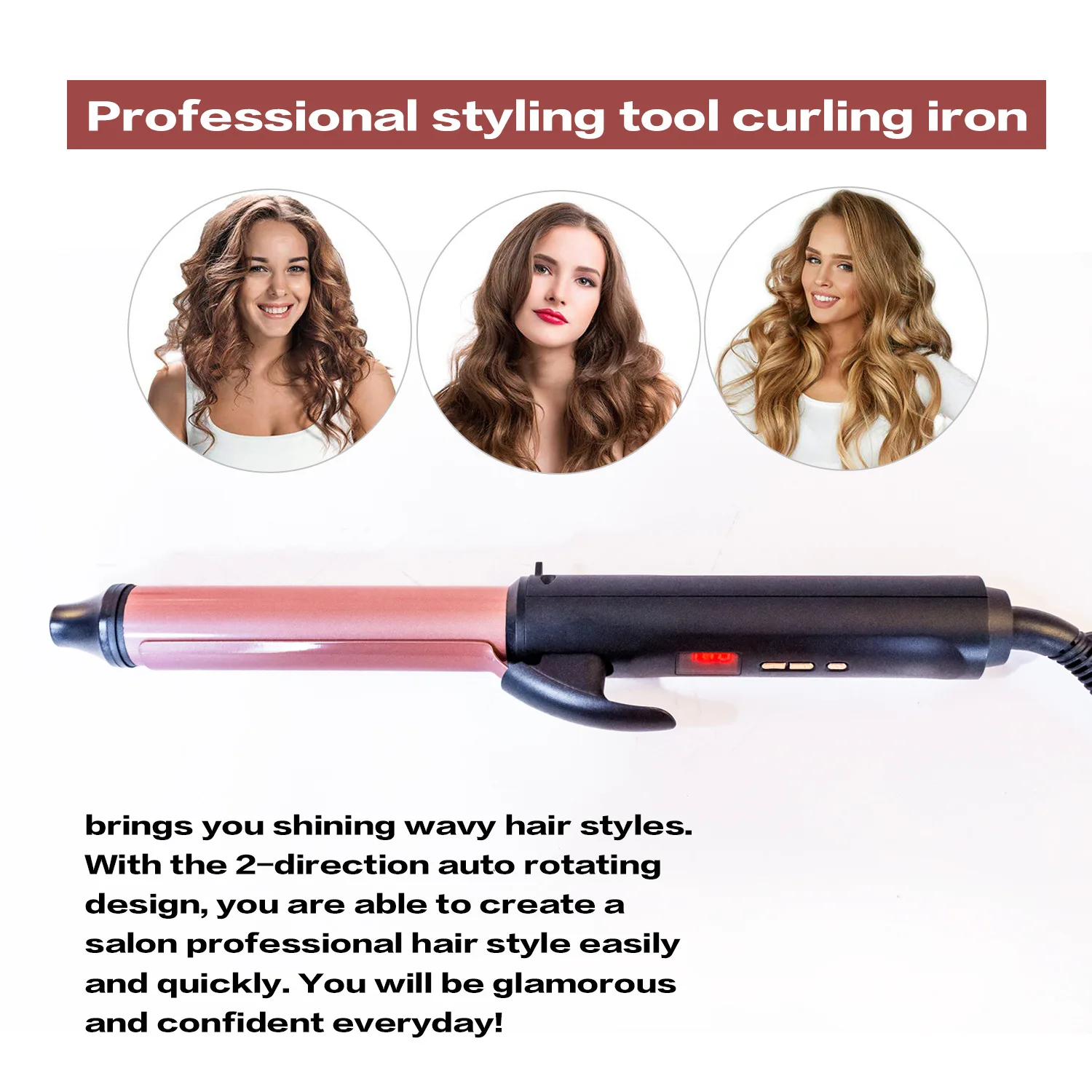 Efficient Use Of Irons Electric Splint Irons Curling Iron Lazy Omelette