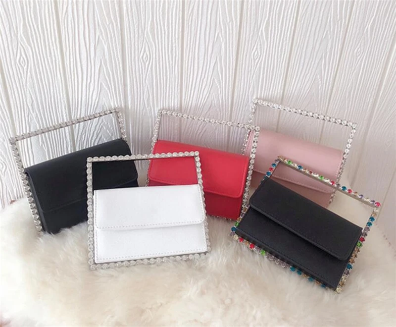 Box Clutches Women Clutch Purse  Clutch Bag Women 2021 Square - Square  Party Handbag - Aliexpress